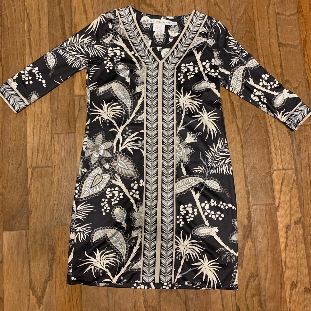 Gretchen Scott 3/4 sleeve dress, size S